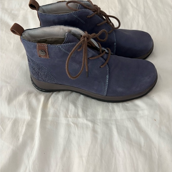 Jambu Navy Lace-Up Ankle Booties - Picture 2 of 4